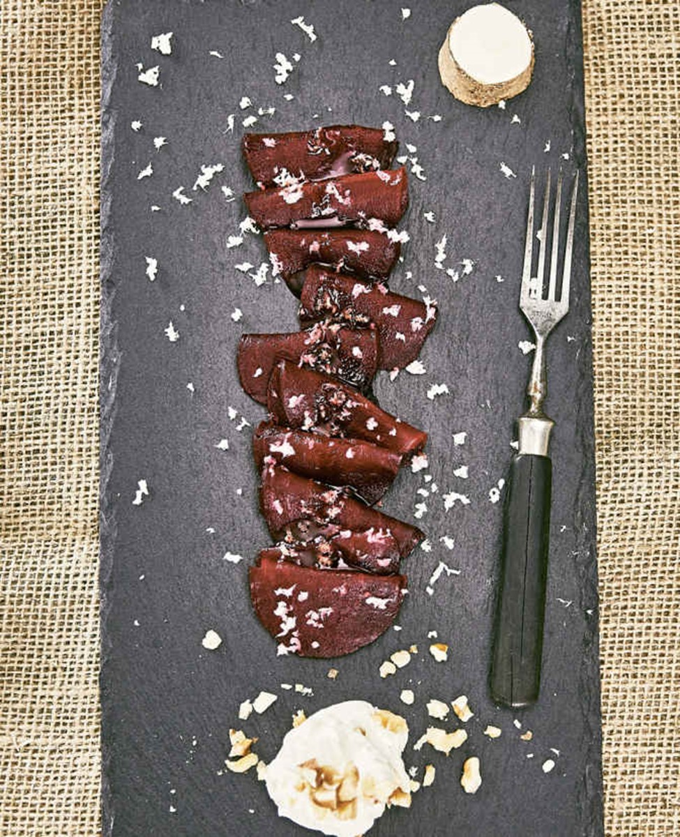 Rote-Beete-Carpaccio
